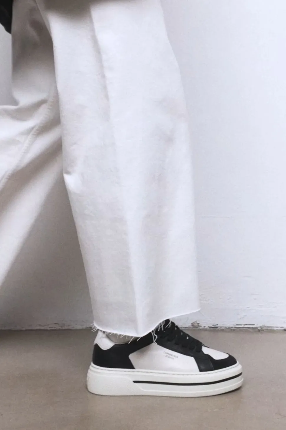 cph_leather_mix_2-47.webp COPENHAGEN STUDIOS Cph181 Leather Mix^Dames Sneakers