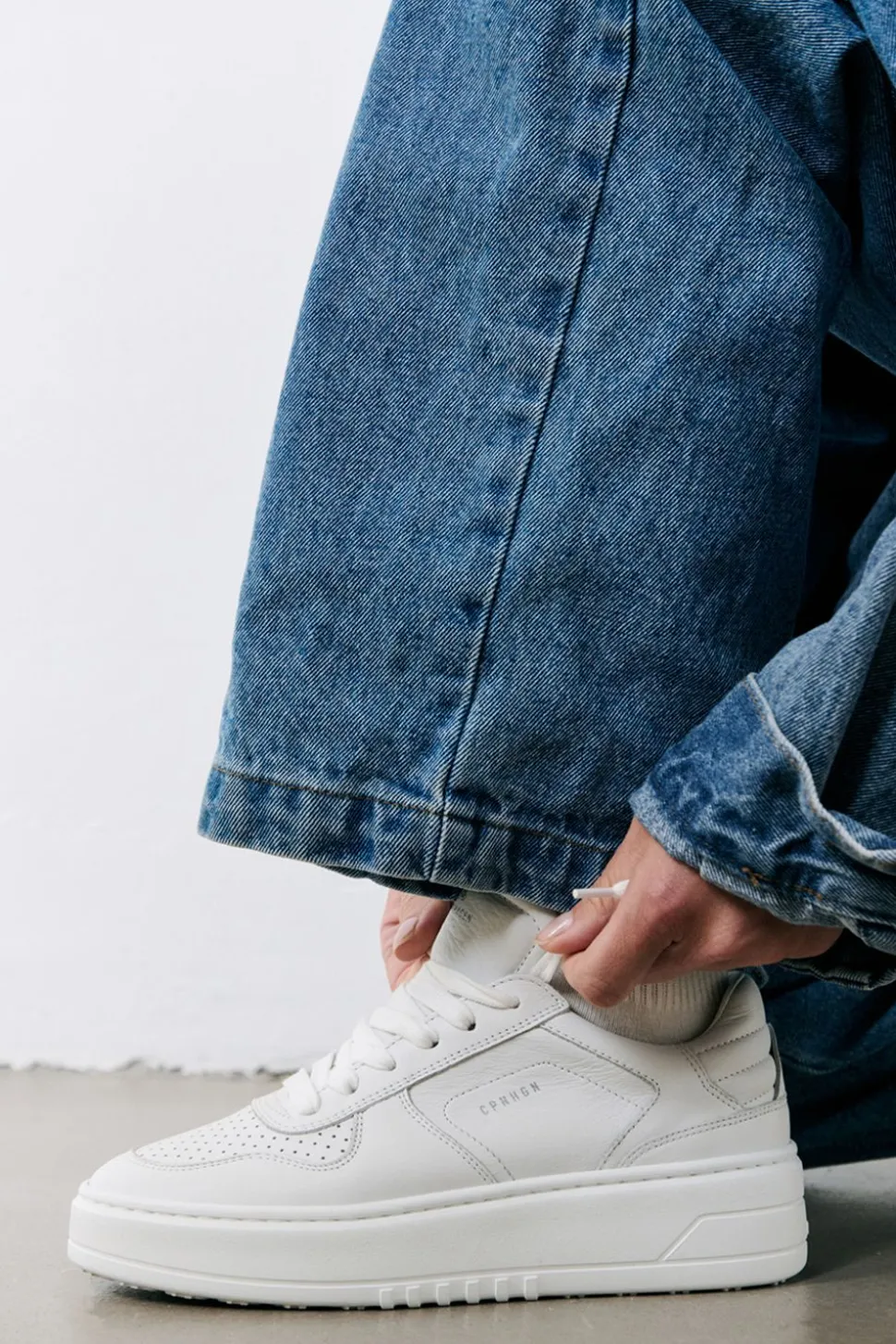 cph_vitello_2-76.webp COPENHAGEN STUDIOS Cph71 Vitello^Dames Sneakers